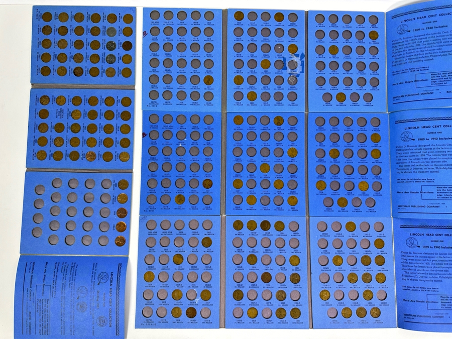 Lincoln Head Cents Pennies 1909+ - See Photos [Photo 2]