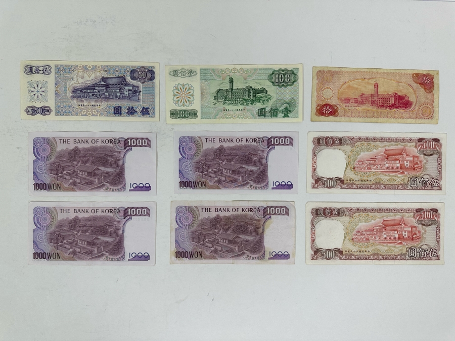 Foreign Currency From Korea & Taiwan China [Photo 10]