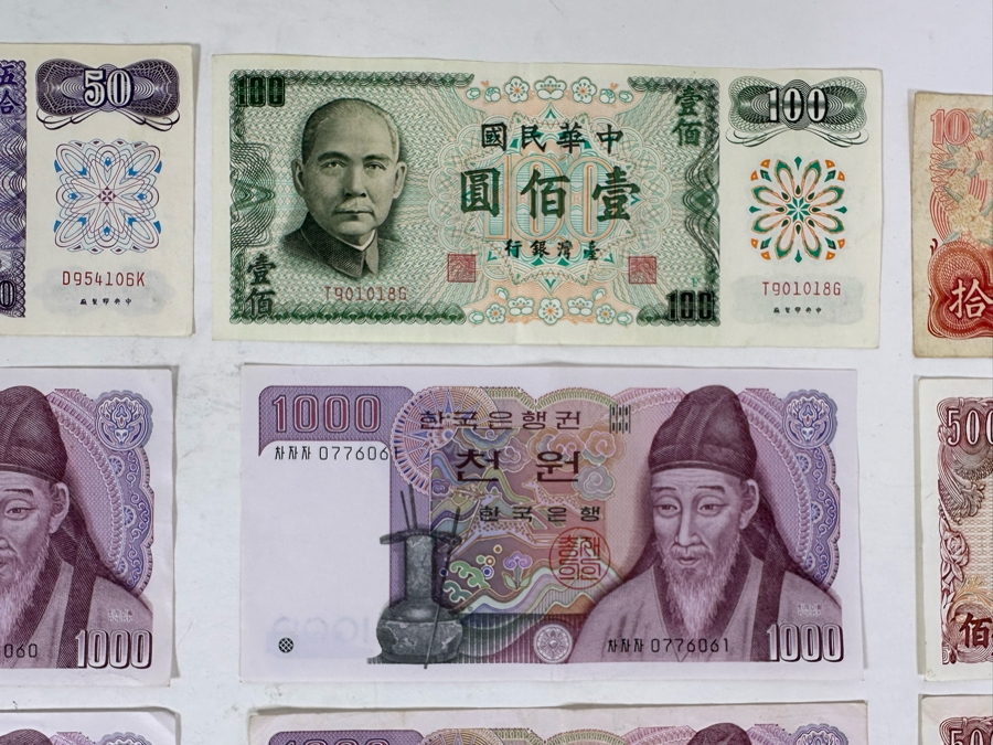 Foreign Currency From Korea & Taiwan China [Photo 4]