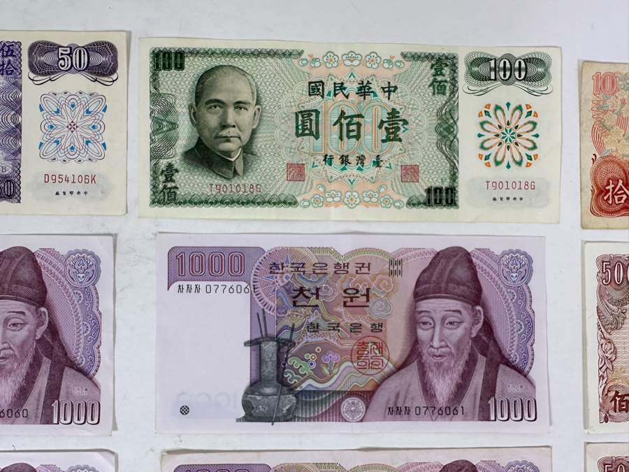 Foreign Currency From Korea & Taiwan China [Photo 5]