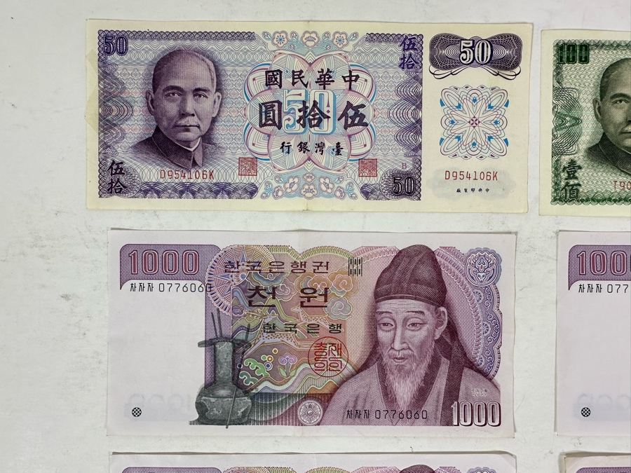 Foreign Currency From Korea & Taiwan China [Photo 3]