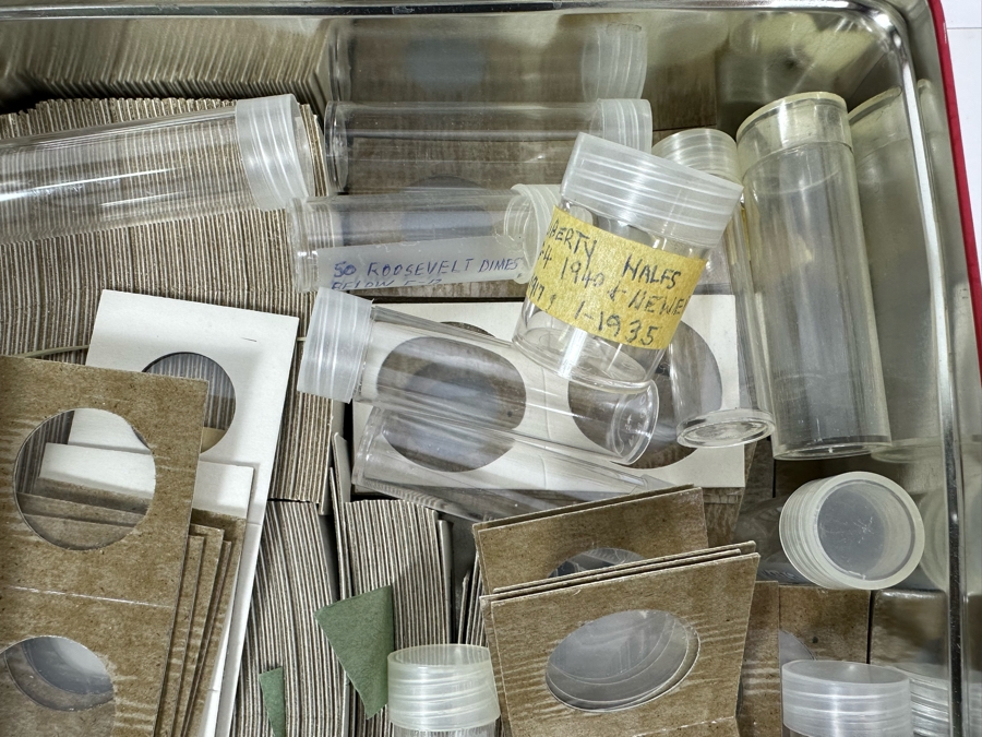 Coin collecting supplies