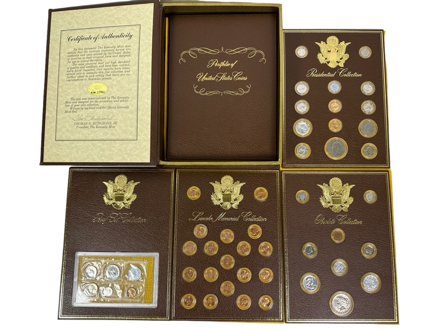 The Kennedy Mint Limited Edition Coin Collection - See Photos [Photo 1]