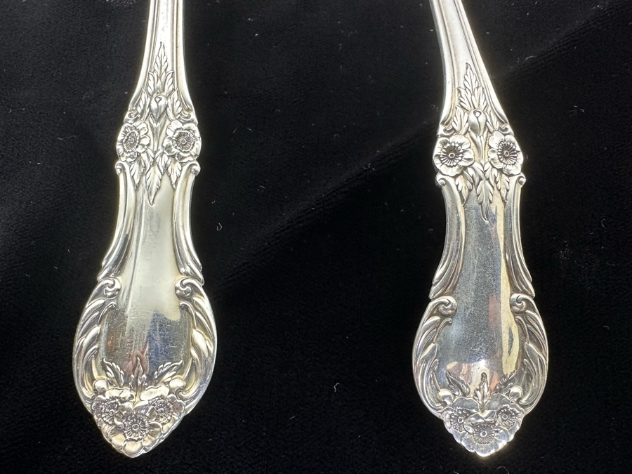 Sterling Silver Serving Pieces International Silver Wild Rose Pattern 329g [Photo 3]