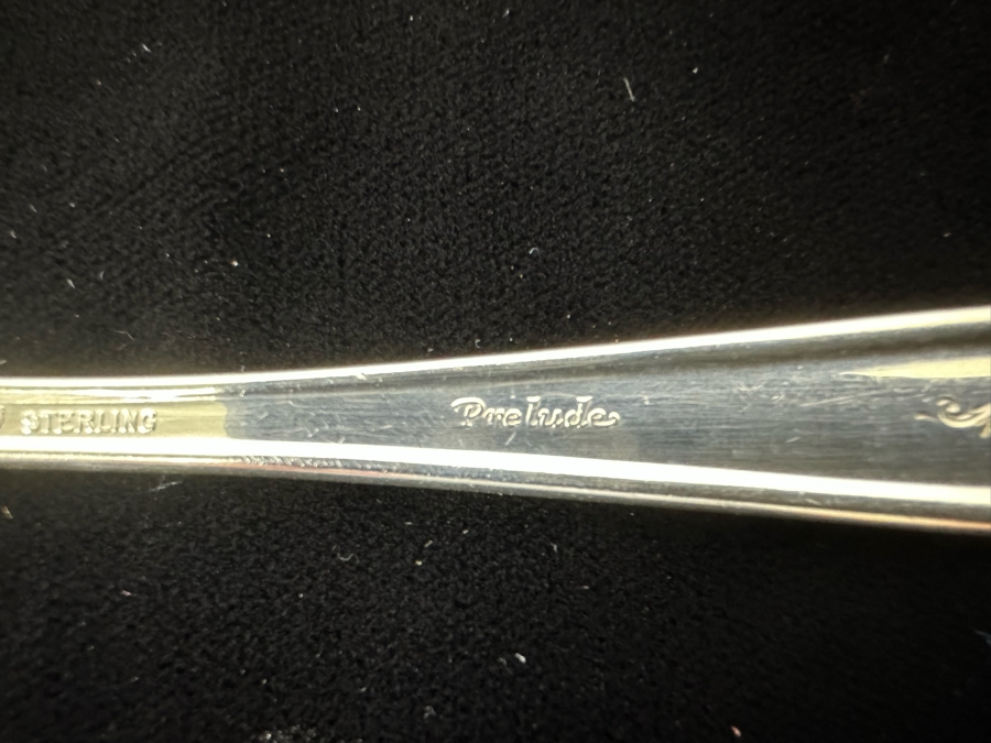 International Silver Sterling Silver Flatware Prelude Pattern 700g (Knives Not Included In Weight) [Photo 8]