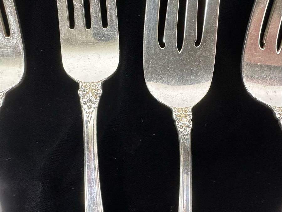 International Silver Sterling Silver Flatware Prelude Pattern 700g (Knives Not Included In Weight) [Photo 5]