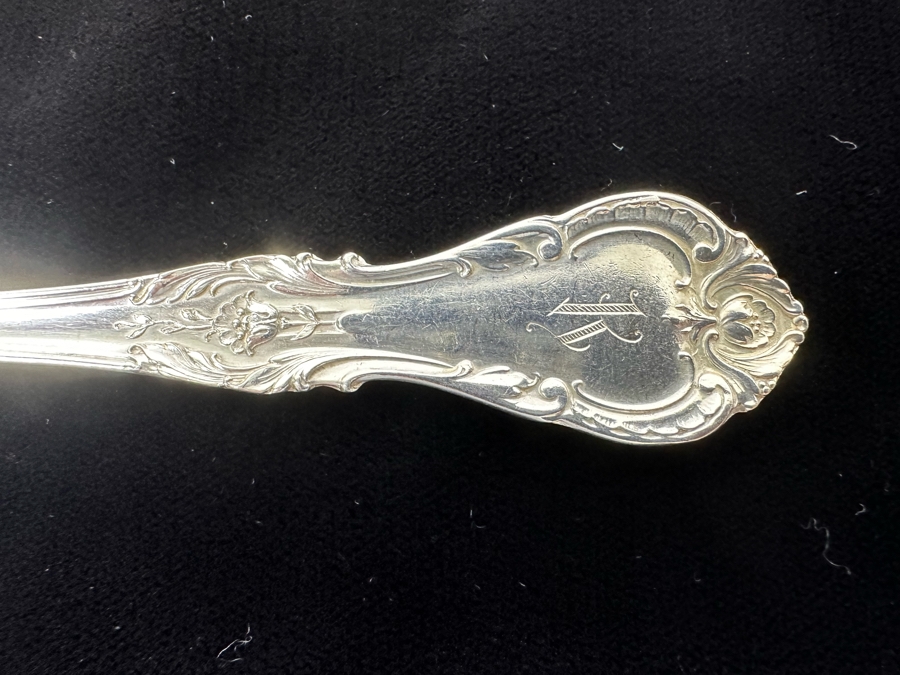 Gorham Sterling Silver Flatware 645g (Knives Not Included In Weight) [Photo 7]