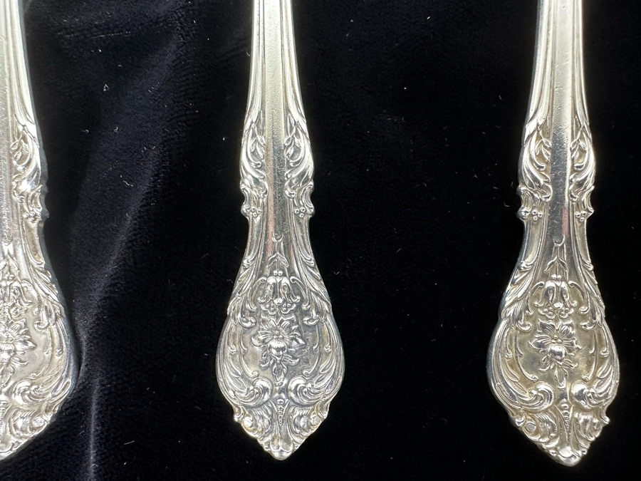 Gorham Sterling Silver Flatware 645g (Knives Not Included In Weight) [Photo 4]