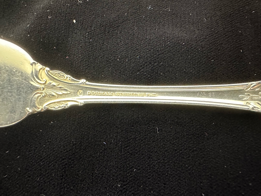 Gorham Sterling Silver Flatware 645g (Knives Not Included In Weight) [Photo 8]