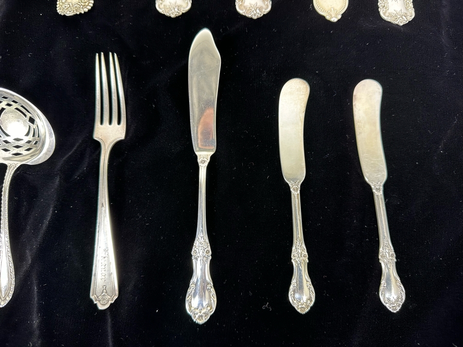 Various Sterling Silver Serving Pieces 545g [Photo 7]