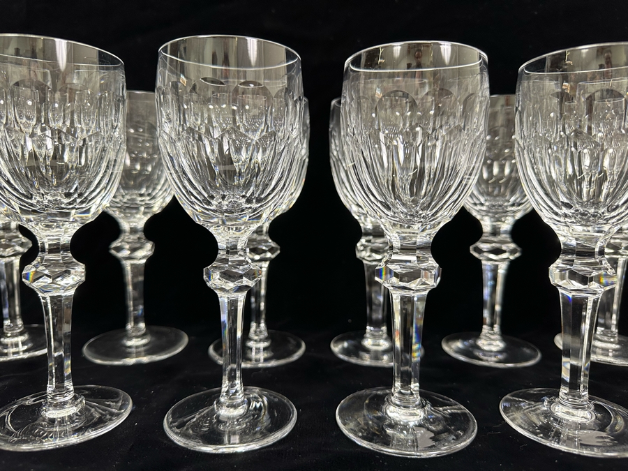 Waterford Crystal Curraghmore Stemware Glasses 7 1/8H - 12 Glasses [Photo 5]