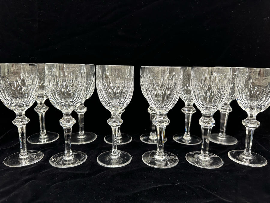 Waterford Crystal Curraghmore Stemware Glasses 7 1/8H - 12 Glasses [Photo 8]