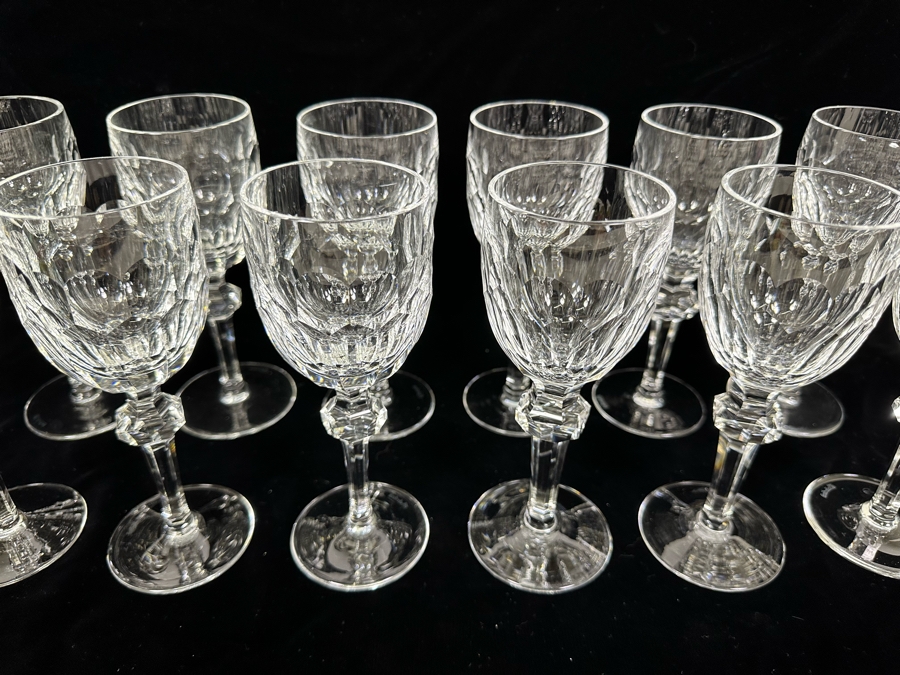 Waterford Crystal Curraghmore Stemware Glasses 7 1/8H - 12 Glasses [Photo 7]