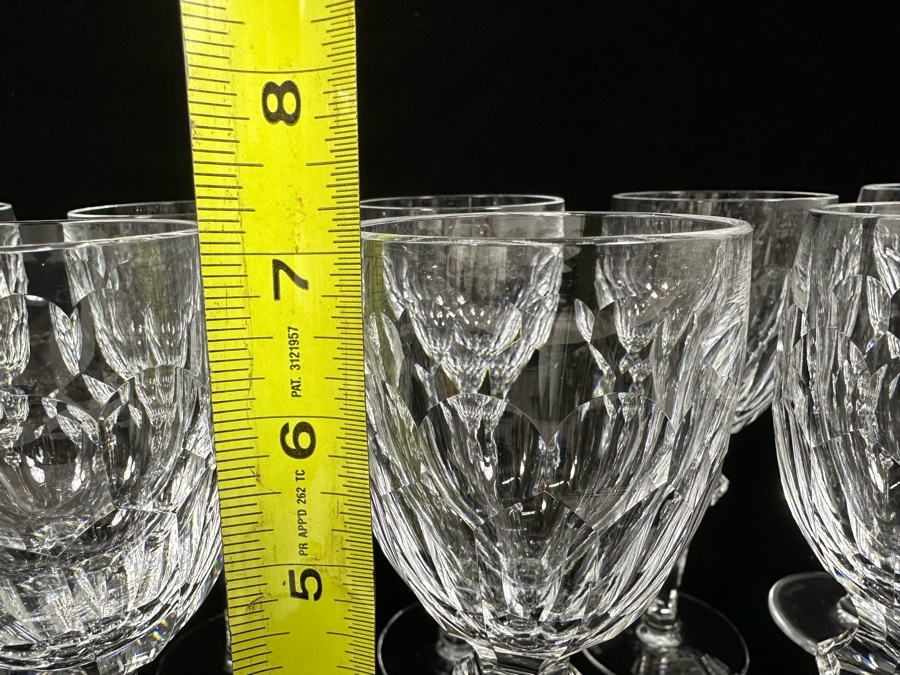 Waterford Crystal Curraghmore Stemware Glasses 7 1/8H - 12 Glasses [Photo 9]
