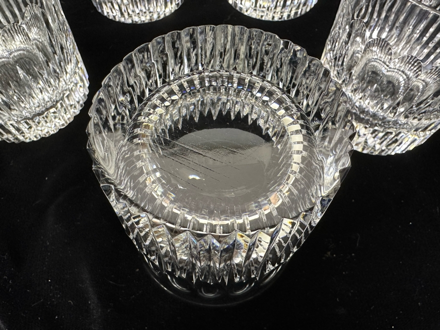 Old Fashioned Crystal Glasses By Atlantis 3.5H - 7 Glasses [Photo 7]