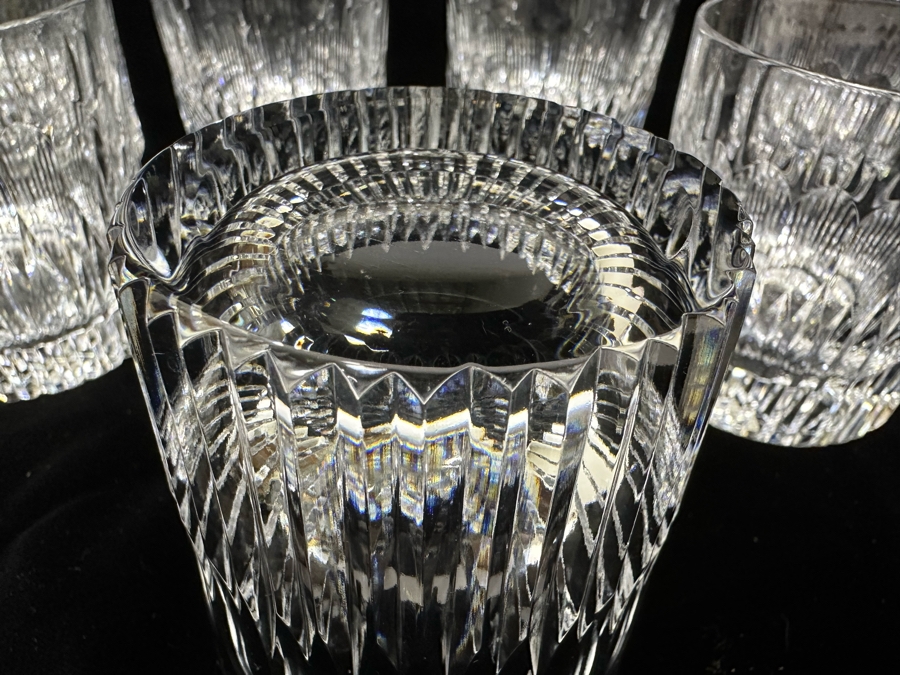 Old Fashioned Crystal Glasses By Atlantis 3.5H - 7 Glasses [Photo 8]