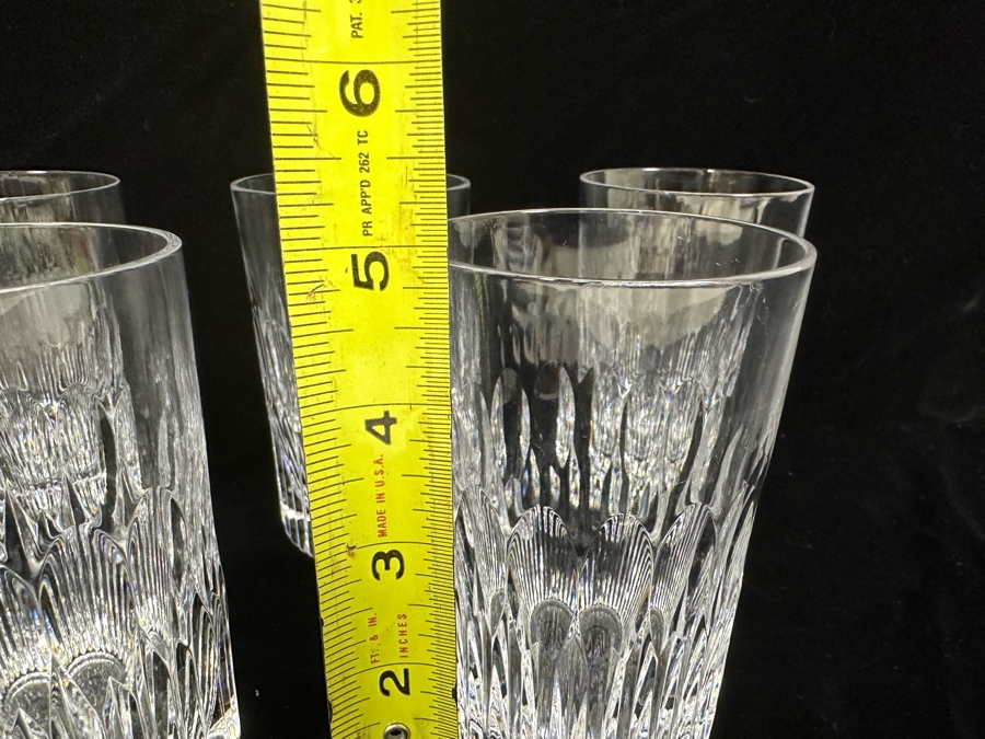 Crystal Glasses By Atlantis 4 7/8H - 7 Glasses [Photo 7]