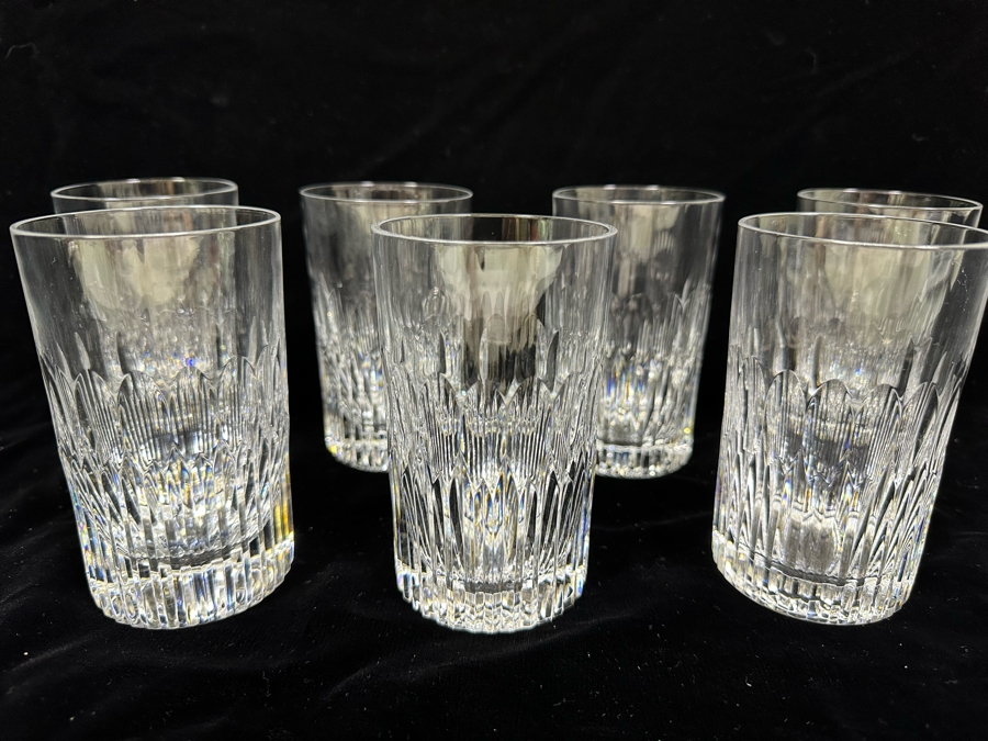 Crystal Glasses By Atlantis 4 7/8H - 7 Glasses [Photo 2]