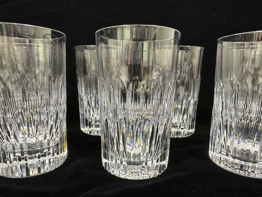 Crystal Glasses By Atlantis 4 7/8H - 7 Glasses [Photo 3]