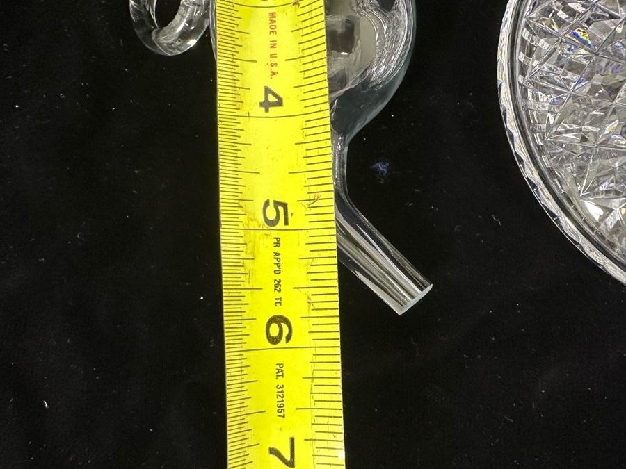 Crystal Liquor Decanted With Stopper 10H And Glass Wine Funnel [Photo 6]