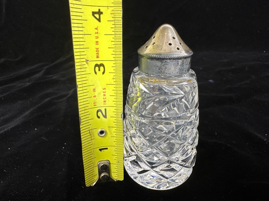 (4) Waterford Crystal Salt Shakers 3.75H [Photo 4]