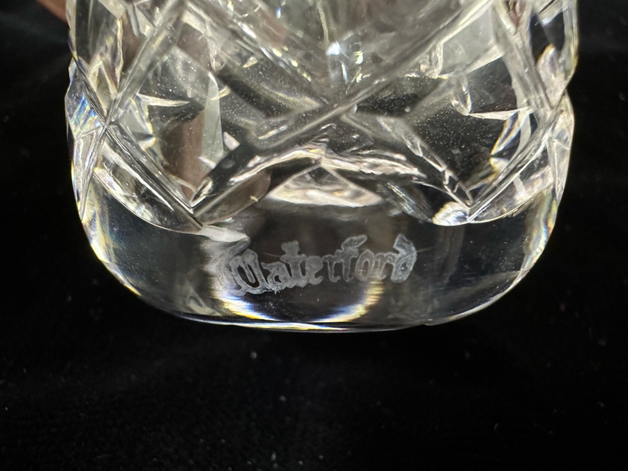 (4) Waterford Crystal Salt Shakers 3.75H [Photo 3]