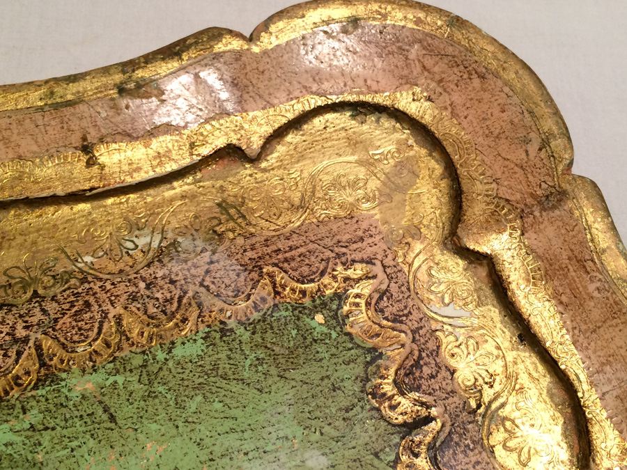 Italian Gold Tray [Photo 3]