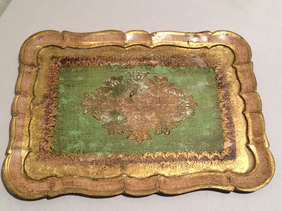 Italian Gold Tray [Photo 1]