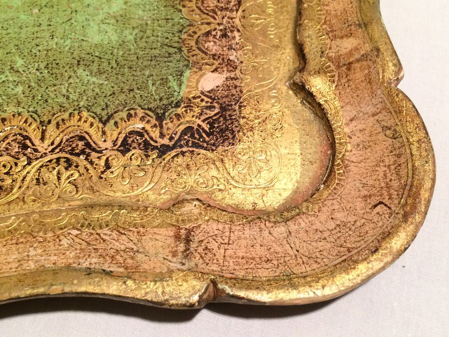 Italian Gold Tray [Photo 4]