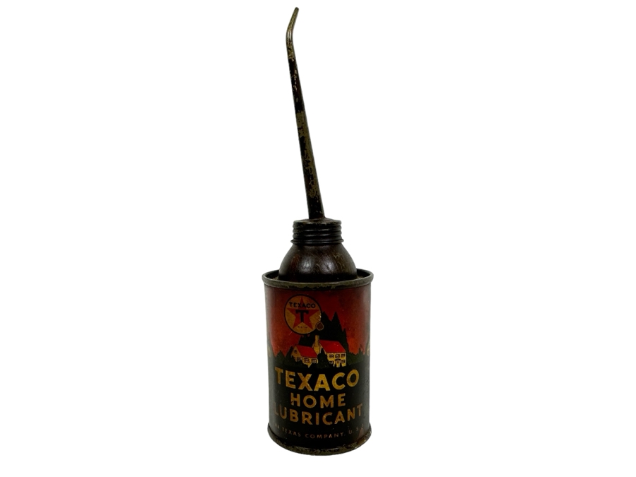 Vintage Texaco Home Lubricant Can 6.5H [Photo 1]