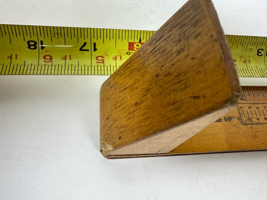 Vintage Ritz Wooden Shoe Size Measuring Device By American Automatic
