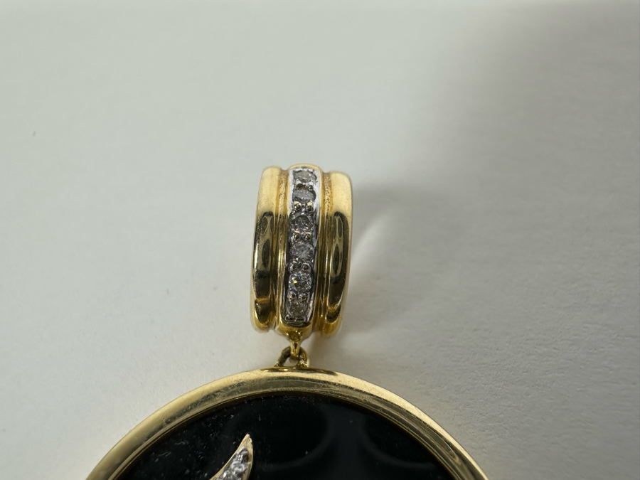 14K Gold Crystal Cruises Pendant 13.8g [Photo 6]