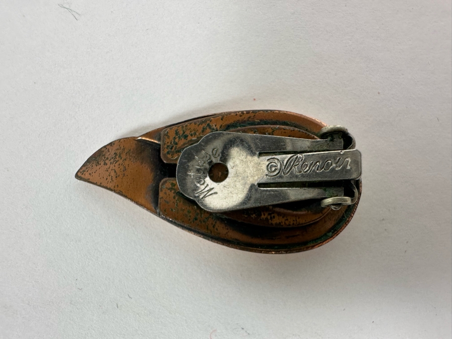 Matisse Renoir Copper Bracelet With Matching Clip-On Earrings [Photo 6]