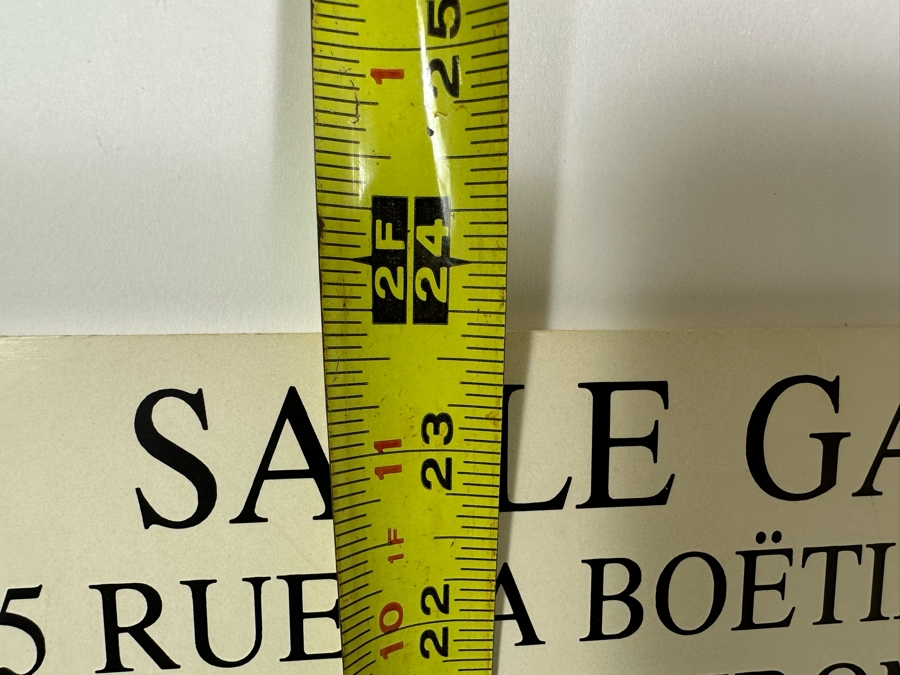 Salvador Dali Poster Board Backed Poster 1989 Femme A Tete De Roses From Paris France Salle Gaveau 15.5 X 24 [Photo 16]