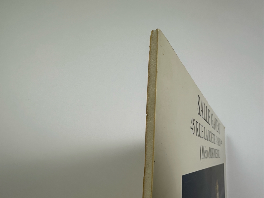 Salvador Dali Poster Board Backed Poster 1989 Femme A Tete De Roses From Paris France Salle Gaveau 15.5 X 24 [Photo 14]