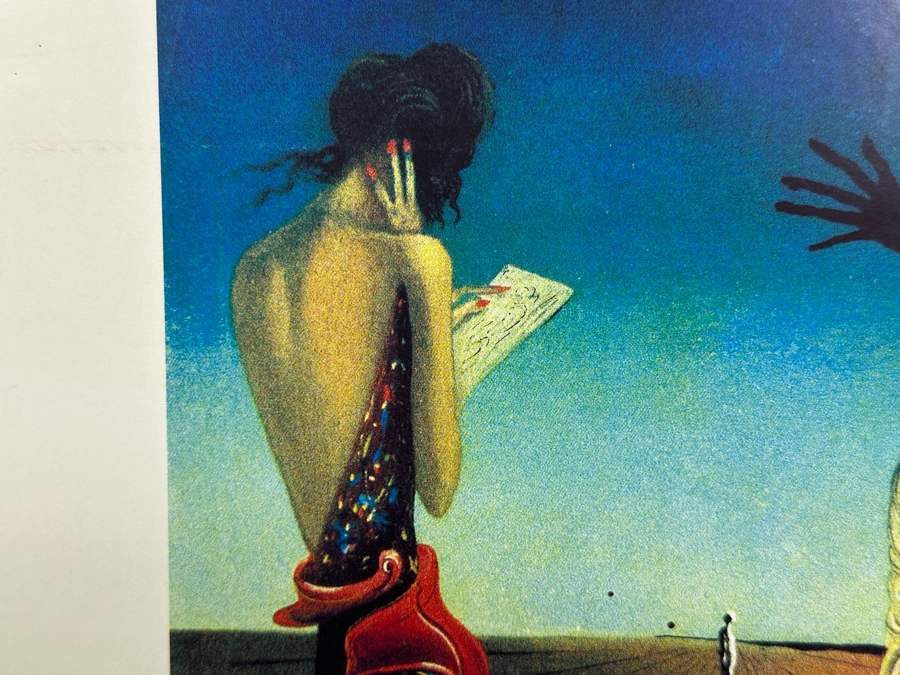 Salvador Dali Poster Board Backed Poster 1989 Femme A Tete De Roses From Paris France Salle Gaveau 15.5 X 24 [Photo 6]
