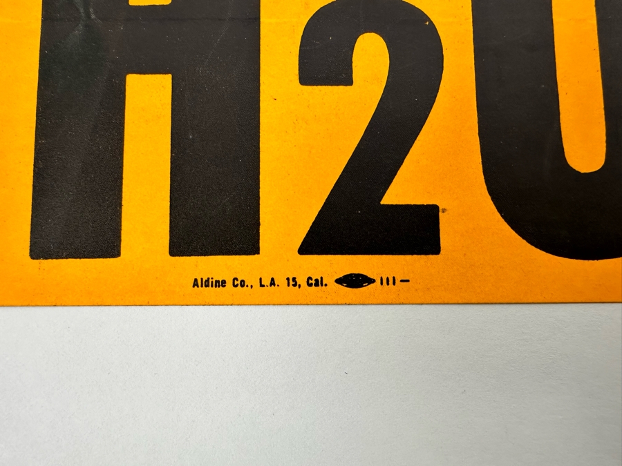 Original Goldwater Presidential Campaign Items Including (2) Presidential Campaign Offset Printing Cardboard Posters 11 X 17, (2) Bumper Stickers, Flag And Headshot [Photo 15]