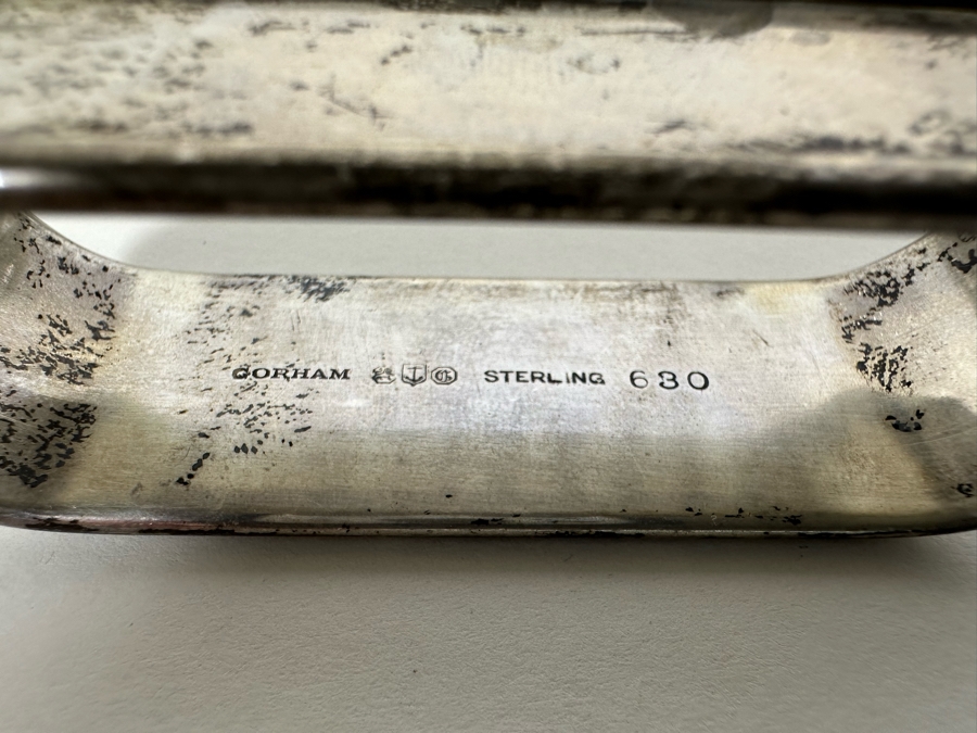 Sterling Silver Napkin Rings And Salt & Pepper Shakers 88.9g [Photo 6]