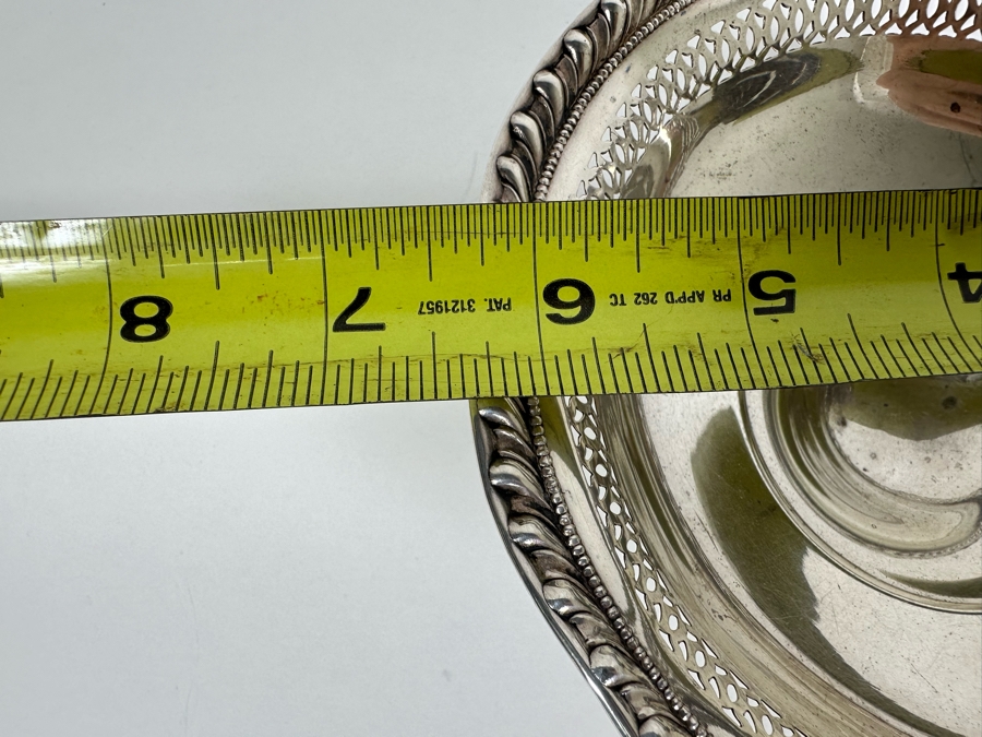 Sterling Silver Weighted Footed Bowl By 6.5W X 3H [Photo 9]