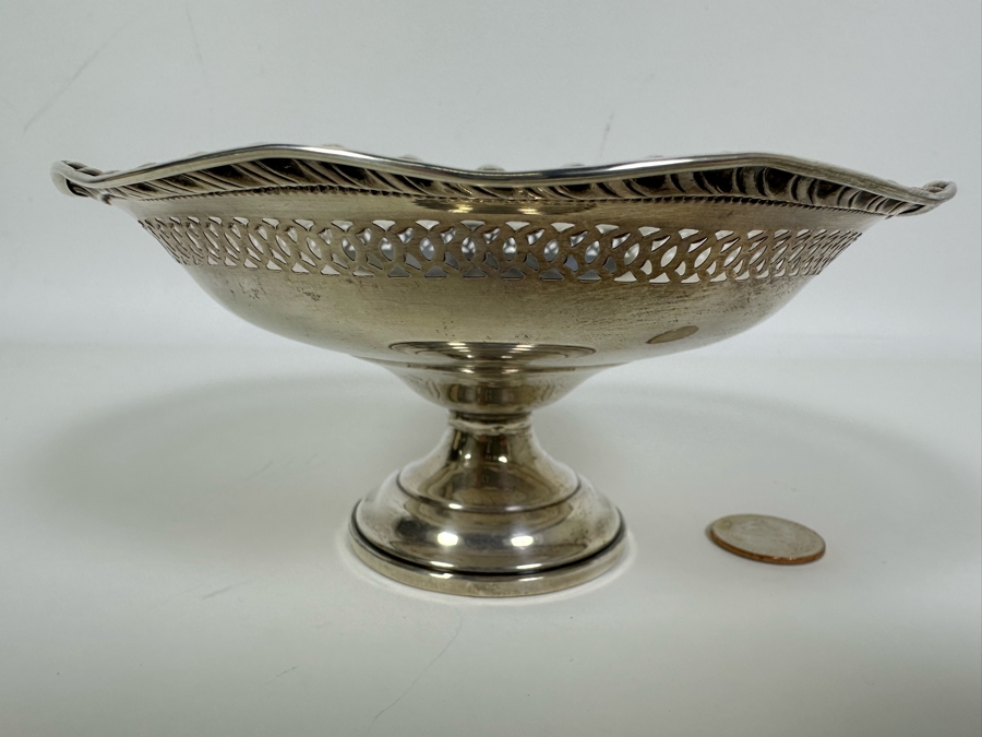 Sterling Silver Weighted Footed Bowl By 6.5W X 3H [Photo 4]