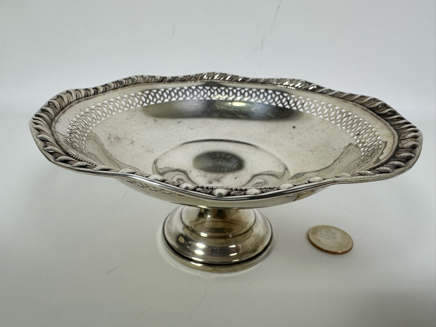 Sterling Silver Weighted Footed Bowl By 6.5W X 3H [Photo 6]