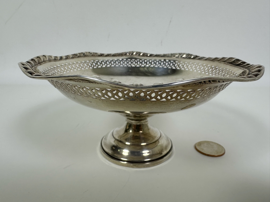 Sterling Silver Weighted Footed Bowl By 6.5W X 3H [Photo 5]