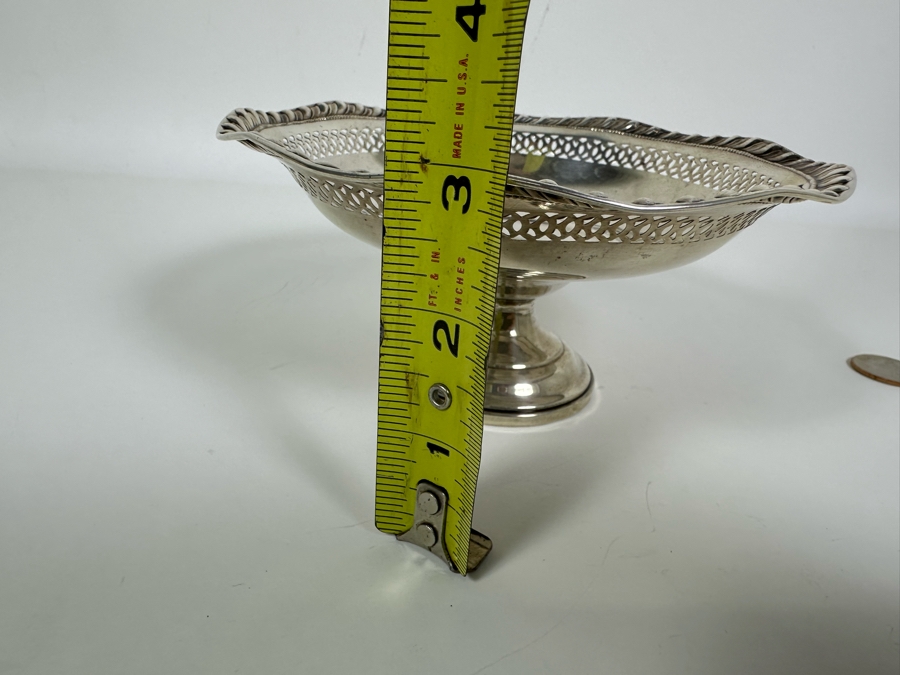 Sterling Silver Weighted Footed Bowl By 6.5W X 3H [Photo 10]
