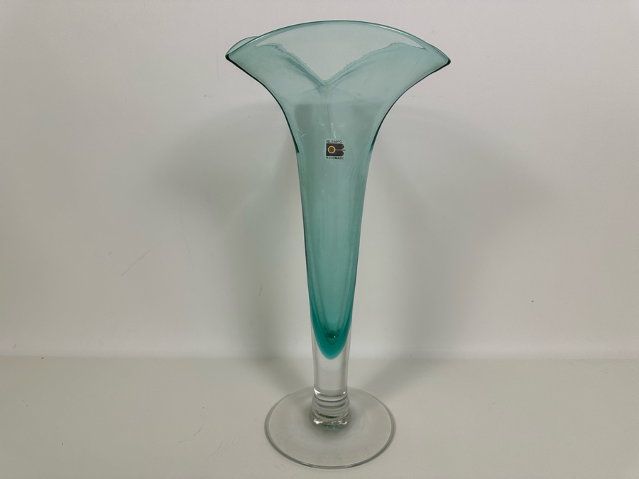 Mid-Century Blenko Glass Vase 15H [Photo 5]