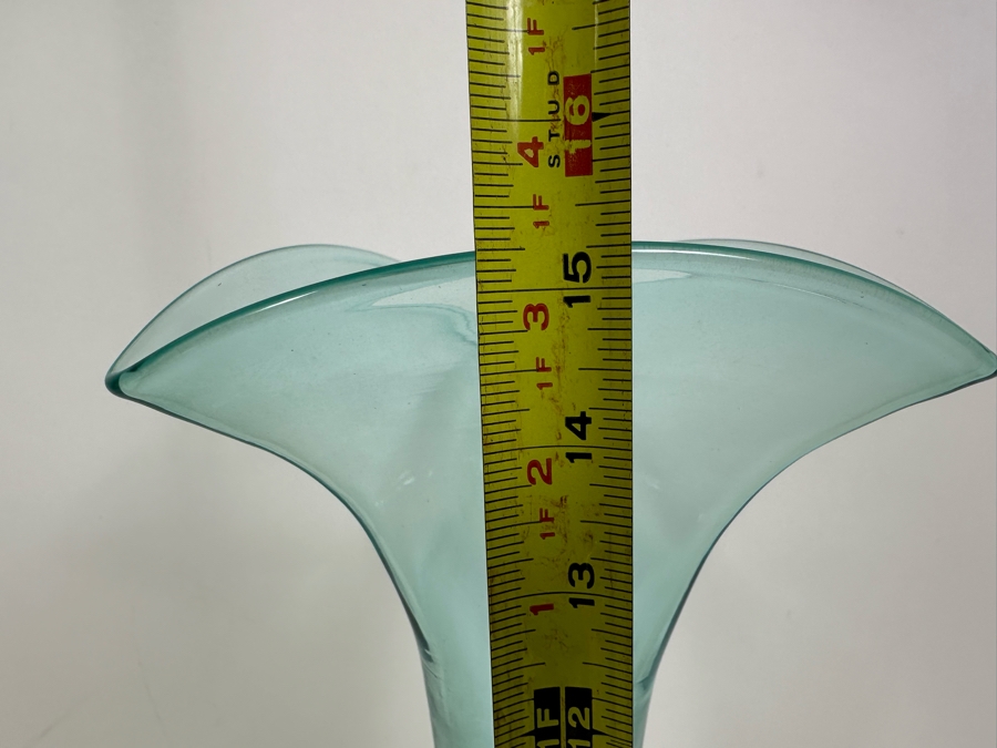 Mid-Century Blenko Glass Vase 15H [Photo 6]