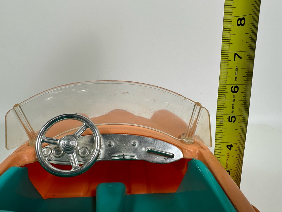 Just Added - Vintage 1960s Barbie Doll Austin Healey Convertible Sports Car 17W X 7.5D X 6H [Photo 12]