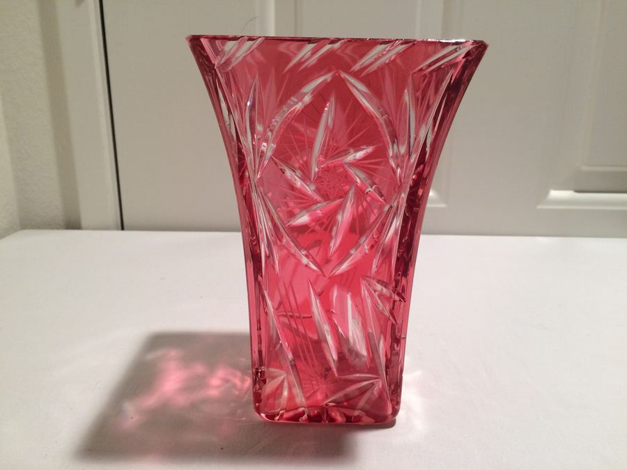 Cut Crystal Vase [Photo 2]