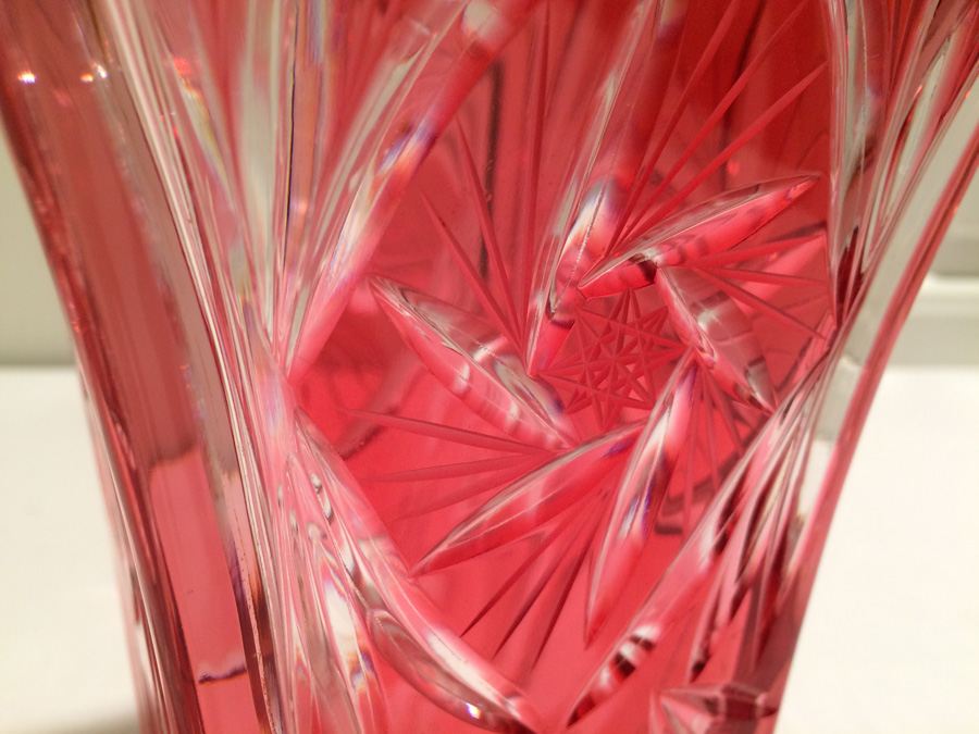 Cut Crystal Vase [Photo 4]