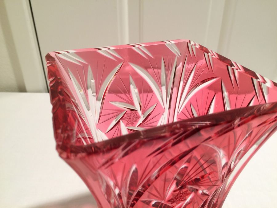 Cut Crystal Vase [Photo 7]