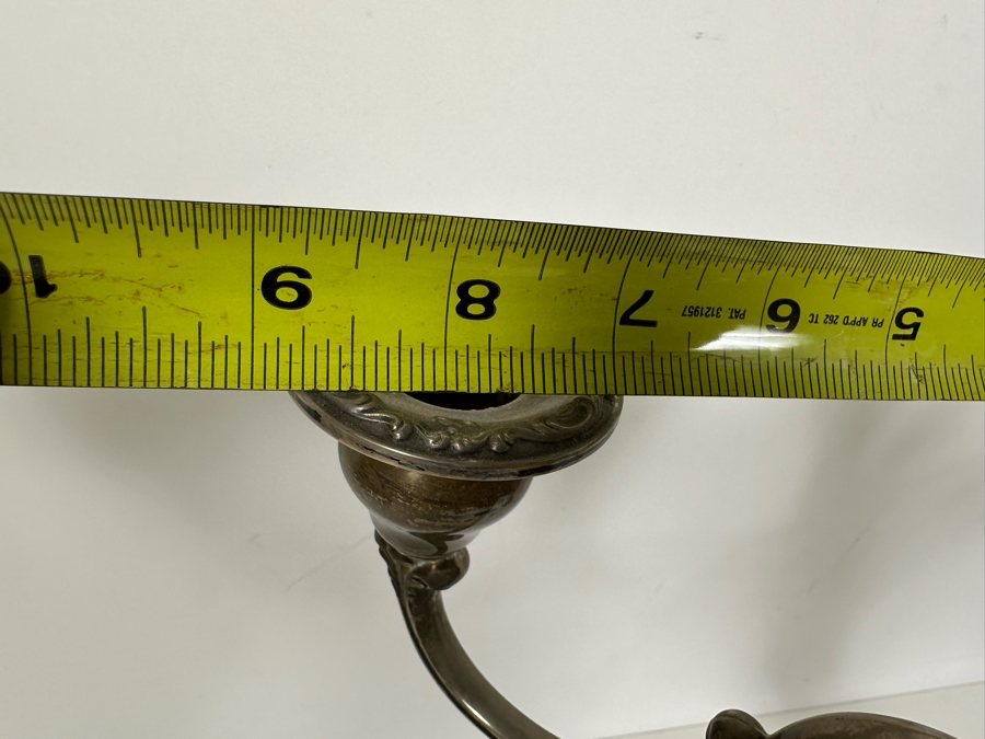 Pair Of Stunning Gorham Chantilly Weighted Sterling Silver Candelabras Doheny Estate 750 9W X 13H [Photo 19]